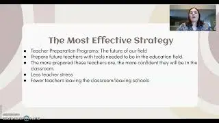 Strategy Pitch: Teacher Retention
