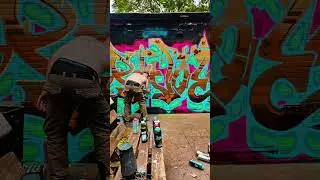 Graffiti in Hamburg and street life.