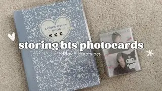 storing bts photocards #17