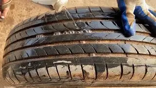 How To Fix Flat Tire so Fast and Easy.