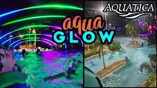 НОВОЕ мероприятие &laquo;Aqua Glow&raquo; в Aquatica Orlando после закрытия! Ночной аквапарк с минимальными о...