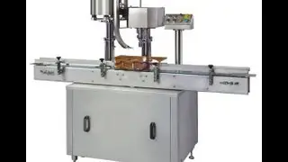 Automatic single head screw capping machine, pet bottle chuck capping machine, bottle capper