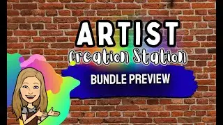 Art Teacher Helpers: Ultimate Creation Station Curriculum - What's Included?