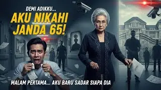 Demi Menyelamatkan Adik, Aku Nikahi Janda 65 Tahun‼️ Malam Pertama Aku Baru Sadar Siapa Dia