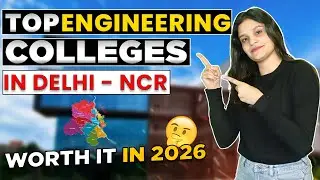 Top Engineering Colleges in Delhi NCR 🤩| Direct Admission Process ✅| Scholarship | Placement | Fees