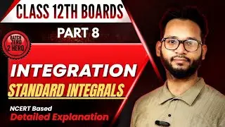 INTEGRATION MATHS 2025-26 ZERO TO HERO | CLASS12 MATHS WITH RIZWAN SIR | Part 8 | ISC CBSE WBCHSE