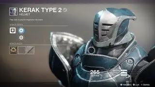 Destiny 2 Full Kerak Type 2 Armor Set (Titan)