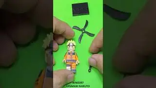 WM BLOCKS Uzumaki Naruto Minifigure #shorts