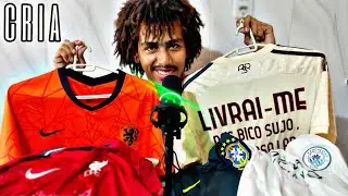 ASMR TODAS AS MINHAS CAMISAS DE CRIA 🤬🇧🇷 #asmr #asmrinaudible 🌎