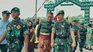 Acara Tradisi Penyambutan Dan Penerimaan Yonif TP 872/Andi Djemma Di Kab. Luwu Utara