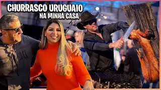 FESTA PARA OS CLIENTES DO MEU MARIDO - CHURRASCO URUGUAIO