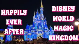Happily Ever After Fireworks 🎆 | Magic Kingdom Disney World Nighttime Spectacular (4K)