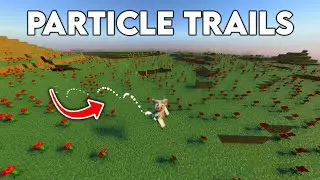 Making a Particle Trail Shop in Minecraft Bedrock