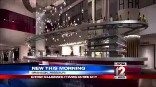 British billionaire pranks entire city
