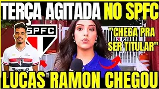 🚨OFICIAL! LUCAS RAMON CHEGOU ! + VITÓRIA NO SAN-SÃO ! ULTIMAS NOTICIAS DO SÃO PAULO FC