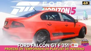 FH5 FORD FALCON GT F 351 CLASSE A-800 NAS PROEZAS DA TEMPORADA DE INVERNO #TREBOL #LASDUNAS