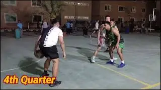 MGPI Basketball League Session 2 Abu Dhabi X-Men Vs Abu Dhabi Falcons intense 2nd Half