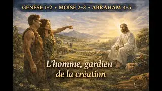 Viens et suis moi - Gen&egrave;se 1-2; Mo&iuml;se 2-3; Abraham 4-5 : 