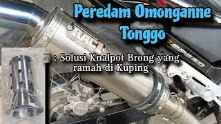 Peredam Knalpot Racing‼️Cara pasang peredam Knalpot Racing‼️#knalpotracing #knalpot