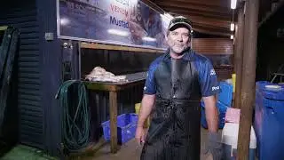 Станция разделки рыбы в магазине Tackle World Rainbow
