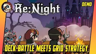 ReNight | Let's Try | GamePlay |  Roguelike Deck‑Battle Meets Grid Strategy