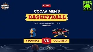 College of the Sequoias vs Columbia College Men's Basketball LIVE 1/28/26