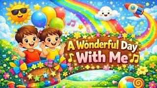 A Wonderful Day With Me | Kids Poem | Nursery Rhymes | PoemPuddle TV