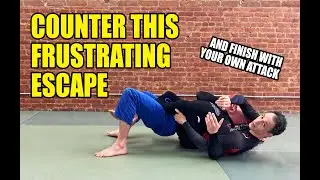 Counter This Frustrating Escape: Transition from Back Control into Lat Juji (No Gi BJJ)
