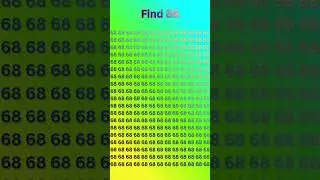 Find 86 #short#findTheNumber#FindNumber#oddnumber #findthedifferences
