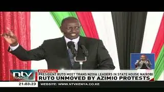 Ruto cautions against chaos during Azimio protests