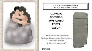 St&egrave;le 1 : Lucius Avidius Secondus et son amour interdit