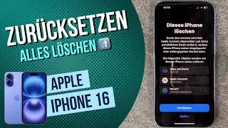 iPhone16 Zur&uuml;cksetzen