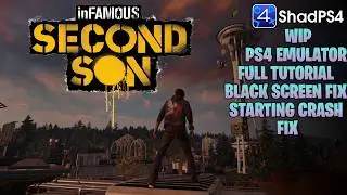 Infamous Second Son on PC | ShadPS4 WIP PS4 Emulator Full Tutorial