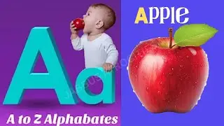 A for Apple B for Ball | Alphabets phonics song for toddlers |one two three numbers| #phonics   961