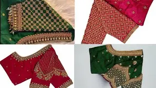 Aari work blouse designs l 32 designs in 1 video l Aari work blouse images l #aariworkblouse 