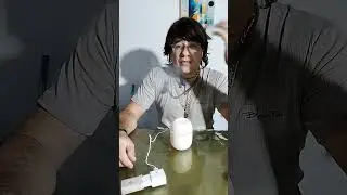 Mini umidificador com led usb pra quarto casa escrit&oacute;rio,  promove um clima agrad&aacute;vel no ambiente.