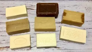 ASMR Soap/ cutting dry soap/ резка сухого хозяйственного мыла