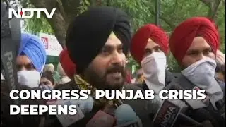 Navjot Sidhu Quits Party Post, Punjab Minister Resigns 