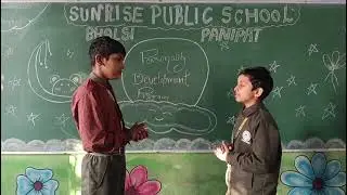 Sunrise Public School, Bhalsi (Panipat) Role Play by Jatin Malik & Harshit  Session 2025-26