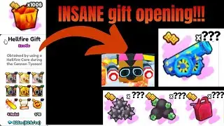 OPENING 1000+ NEW GIFTS! + LIGHTNING CANNON GIVEAWAY!!!