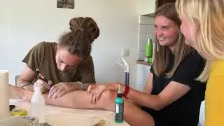 tatuering vid köksbordet - vlog 2