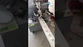 Bollos al vapor vertical haciendo video de producci&oacute;n de m&aacute;quina de producci&oacute;n