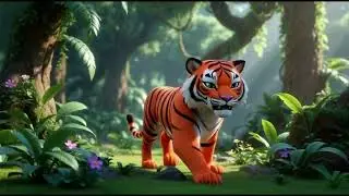 Mini King of the Forest &ndash; Tigger Cartoon videos @RupkotarGolpo2M 