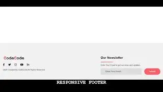 Cara Membuat Responsive Footer
