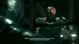 Batman: Arkham Knight - Deathstroke in Prison (Cutscene)