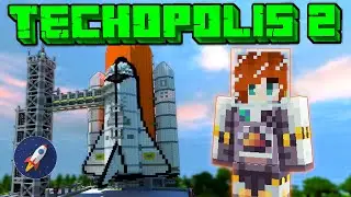 ВИВЕРНА ГОТОВИТСЯ ПОКОРЯТЬ КОСМОС! | Мод Techopolis 2 | Нарезки Виверны