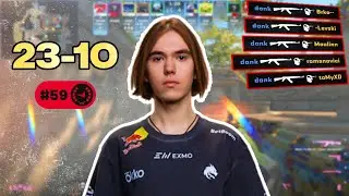 DONK 23-10 w/magixx EU FACEIT POV (Overpass) | 4250 ELO