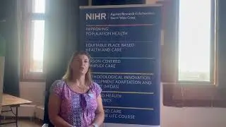 Michaela Thompson at the Mersey Care Service Evaluation Day