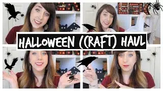 Halloween Happy//Halloween Craft Haul!!