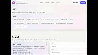Data Science Portfolio Website
